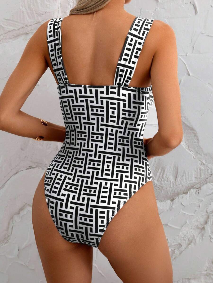 Maiô Geometria Luxo